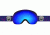 Dragon X1 Goggles-Pow Heads Red/Blue Steel-Blue Steel