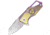Dreamtech Framelock Ti Purple/Gold, DTK5313PG