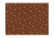 Drymate Paw Dog Crate Mat, Brown, 27inx42in CKP2742MBNSTP
