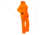 DSG Outerwear Kylie 4.0 Drop Seat Bib - Women's, 3XL, Blaze Orange, 99878