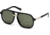 DSquared DQ0071 Sunglasses - Shiny Black Frame Color, Green Lens Color