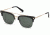 DSquared DQ0250 Sunglasses - Shiny Black Frame Color, Green Lens Color