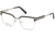 DSquared DQ5240 Eyeglass Frames - Shiny Palladium Frame Color, Shiny Palladium Lens Color