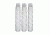 DT Systems SMT Plastic Dummy - Pack of 3, Bright White, Small, SMT82103