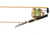 Du-Bro Tournament Fishing Rod Holder, Gold/White, 1090G