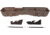 Du-Ha Underseat Chevrolet/GMC Silverado/Sierra Storage, 14-18 Light Duty/15-19 Heavy Duty Crew Cab, Saddle/Brown, 10303