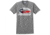 Duck Commander DS500TF207 Texas Flag T-Shirt Short Sleeve Gray XXL Cotton 10Pk