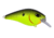 Duckett Fishing BD 1.5 Squarebill Crankbait, Chartreuse Black Back, 1.5, BD1.5-CBLB