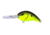 Duckett Fishing BD 6 Deep Diver Bait, Chartreuse Black Back, BD6DD- CBLB
