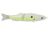 Duckett Fishing BD Glider, Yellow Bone, 7 in, BDGLIDE7-YELLOW BONE
