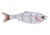 Duckett Fishing BD Shad, Dying Shad, 4 in, BDSHAD4 SS Dying Shad