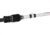 Duckett Fishing Black Ice Casting Rod, Med, Black, 7ft 2in, DFBI72M-C