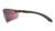 Ducks Unlimited Shooting Eyewear, Vermillion Lens, Black Frame DUSB6627D