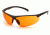 Ducks Unlimited Shooting Eyewear, Orange Lens, Black Frame DUSB6640D