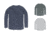 Duckworth Vapor LS Crew - Mens, Charcoal, Spruce, Standard Gray