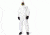 Dupont Saranex COVERALL/HOOD Md CS6 SL127TWHMD00
