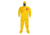DuPont Tychem 2000 Coveralls w/Standard Hood and Attached Socks, Bound Seams, Yellow, Large CS12 QC122BYLLG00