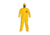 DuPont Tychem 2000 Coveralls w/Standard Hood and Attached Socks, Taped Seams, Yellow, 5XL, 4 Pack, QC122TYL5X0004
