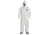 DuPont Tyvek 400 Coverall w/Respirator Fit Hood and Attached Skid-Resistant Boots, Elastic Wrists, Waist, White, M, Case of 25, TY122SWHMD00