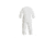 DuPont Tyvek IsoClean Coveralls, Clean-Processed and Sterile, Bound Seams/Neck, Dolman Sleeve, Elastic Wrists/Ankles, White, 2x, Case of 25, IC253BWH2XCS