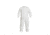 DuPont Tyvek IsoClean Coveralls, Clean-Processed and Sterile, Bound Seams/Neck, Dolman Sleeve, Elastic Wrists/Ankles, White, 2x, Case of 25, IC253BWH2XCS