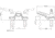 Dura Faucet Non-Metallic Classical RV Lavatory Faucet, White, DF-PL700C-WT