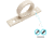 Dura Faucet RV Shower Hose Ring, Bisque Parchment, DF-SA155-BQ