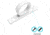 Dura Faucet RV Shower Hose Ring, White, DF-SA155-WT
