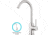 Dura Faucet Streamline RV Kitchen Faucet, Satin Nickel, DF-NMK531-SN