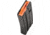 Duramag AR-15 .223 Remington/5.56 NATO, 20 Round Rifle Magazine, Black/Orange, 2023001178CPD-20RD