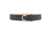2-1/4" Basketweave Leather River Belt with Nickel Buckle
