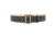 2-1/4&quot; Basketweave Leather Sam Brown 2 Row Stitch Duty Belt with Solid Brass Gold Buckle