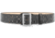 DutyMan 2-1/4inch High-gloss Leather Sam Browne 2-row Stitch Duty Belt With Nickel Buckle DTY-1031-44-9001