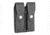 Basketweave Leather Double Magazine Holder for 9MM