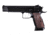 EAA Witness-Hunter Pistol, .45 ACP, 6 in barrel, blued carbon steel frame, checkered wood grip, recoil operated semi-automatic, single-action, frame mounted safety, 3-dot combat, 10 round magazine, EAA-WTNS-HUNTER-FRRMPG