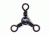 Eagle Claw 3-Way Swivel,Resealable Package,Black,Size 8 01152-008