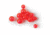 Eagle Claw 6 mm Red Beads,50 Per Retail Box RB6MM