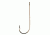 Eagle Claw Aberdeen Hook,Non-Offset,Ringed Eye,Light Wire,Bronze,100-Box Hooks 214-4