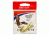 Eagle Claw Aberdeen Hook,Non-Offset,Ringed Eye,Light Wire,Gold,A-Pack Hooks 202A-2
