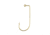 Eagle Claw Aberdeen Jig Hook,Non-Offset,90 Degree Leg,Forged,Gold,100-Box Hooks 575-1