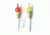 Eagle Claw Balsa Float,3/4in Oval 2 1/2in Stick Fixed EC510F
