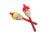 Eagle Claw Balsa Float,3/4in Oval 2 1/2in Stick Fixed EC510W
