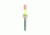 Eagle Claw Balsa Style Spring Float,Oval, Fixed 3/4in,3in Stem 07080-004