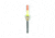 Eagle Claw Balsa Style Spring Float,Oval, Fixed 3/4in,6in Stem 07080-005