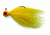 Eagle Claw Bucktail Jig Hook,Yellow ECJB1/4-Y