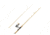 Eagle Claw Crafted Glass Spinning Combo 5'6 2 pc L CG56LS2C