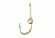 Eagle Claw Hat Hook Tie Clasp on Clip Strip,Gold 155AQS