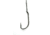 Eagle Claw Nylawire Saltwater Snelled Hook,Baitholder,Offset,2 Slices,Medium Wire,10in,Platinum Black 9135H-1/0
