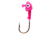Eagle Claw Panfish Swimbait Head Jig, Pink, 1/32oz, 5 per Pack, PFSBH132-13