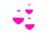 Eagle Claw Snap On Float Assortment,Pink/White FASSTPWBC